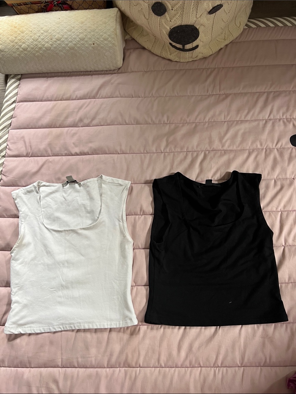 All Saints tamie tank bundle— Black & White Sz 4